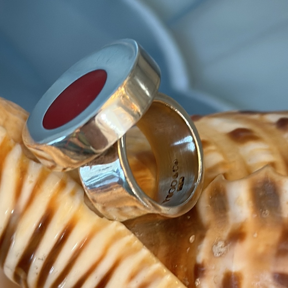 Sterling Silver Circle Ring - image 3